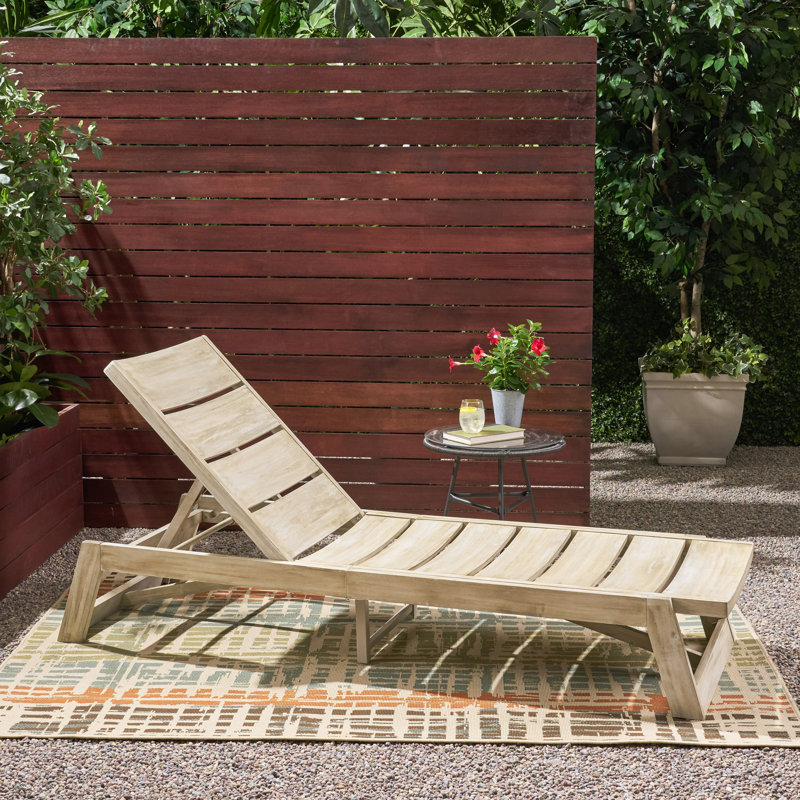 MAKI CHAISE LUNGE, Gris