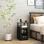 Table de bout avec table de bout et station de charge, table d'appoint avec port USB ...