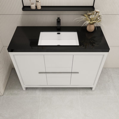 Enhaut 48" Single Bathroom Vanity Set