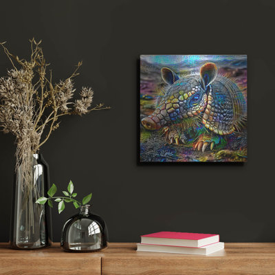  «Armadillo» par Pierre Gavidia, art mural en métal