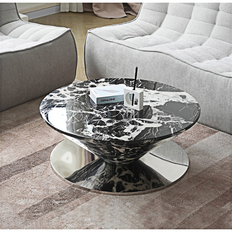 Table basse ronde
