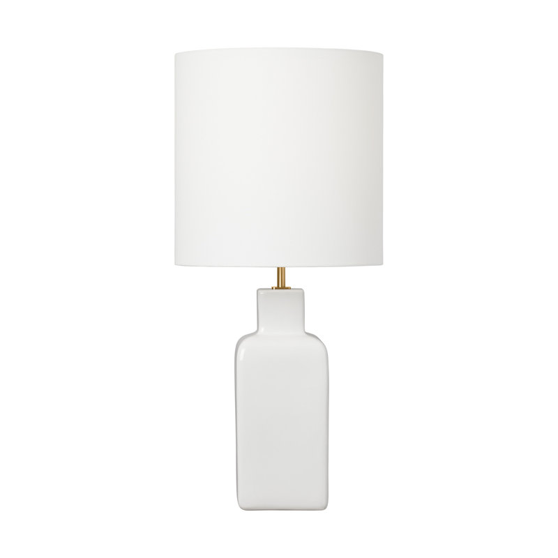Visual Comfort Studio Ceramic Table Lamp, White