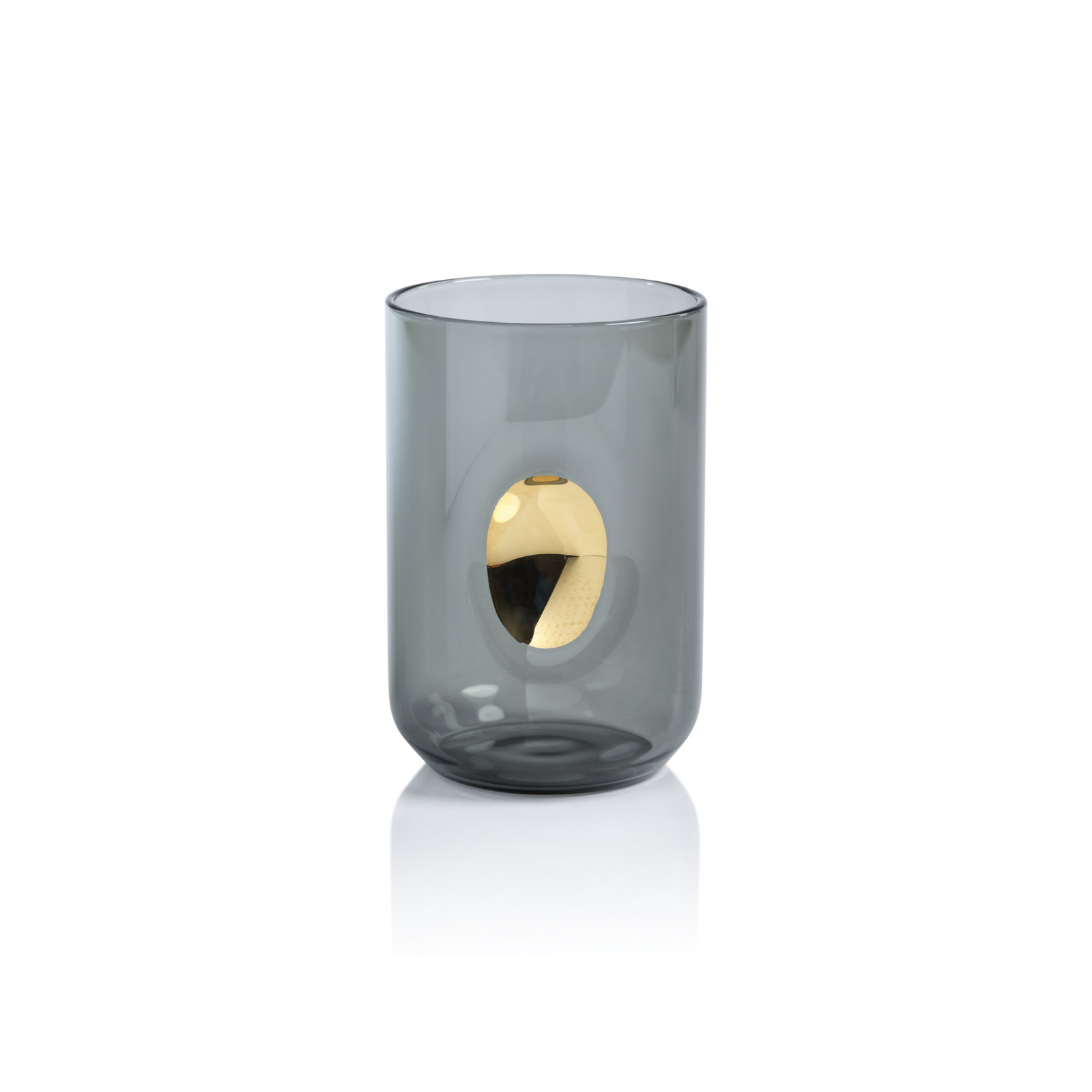 Eastpoint 16.3oz. Drinking Glass Set, Ash Gray