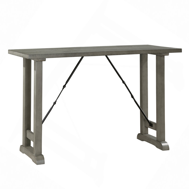 Mobilier de salle à manger à hauteur de comptoir de conception industrielle 1pc
