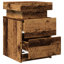 Daukarah 35cm W Manufactured Wood Bedside Table-672998388