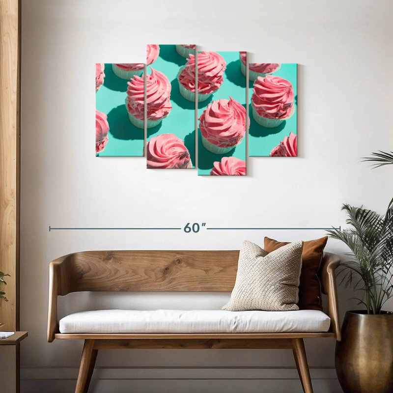 Yarlin Crazy For Cupcakes, H 27 po x l 43 po
