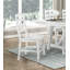 Ensemble de 2 chaises d'appoint contemporaines en bois-1111200151