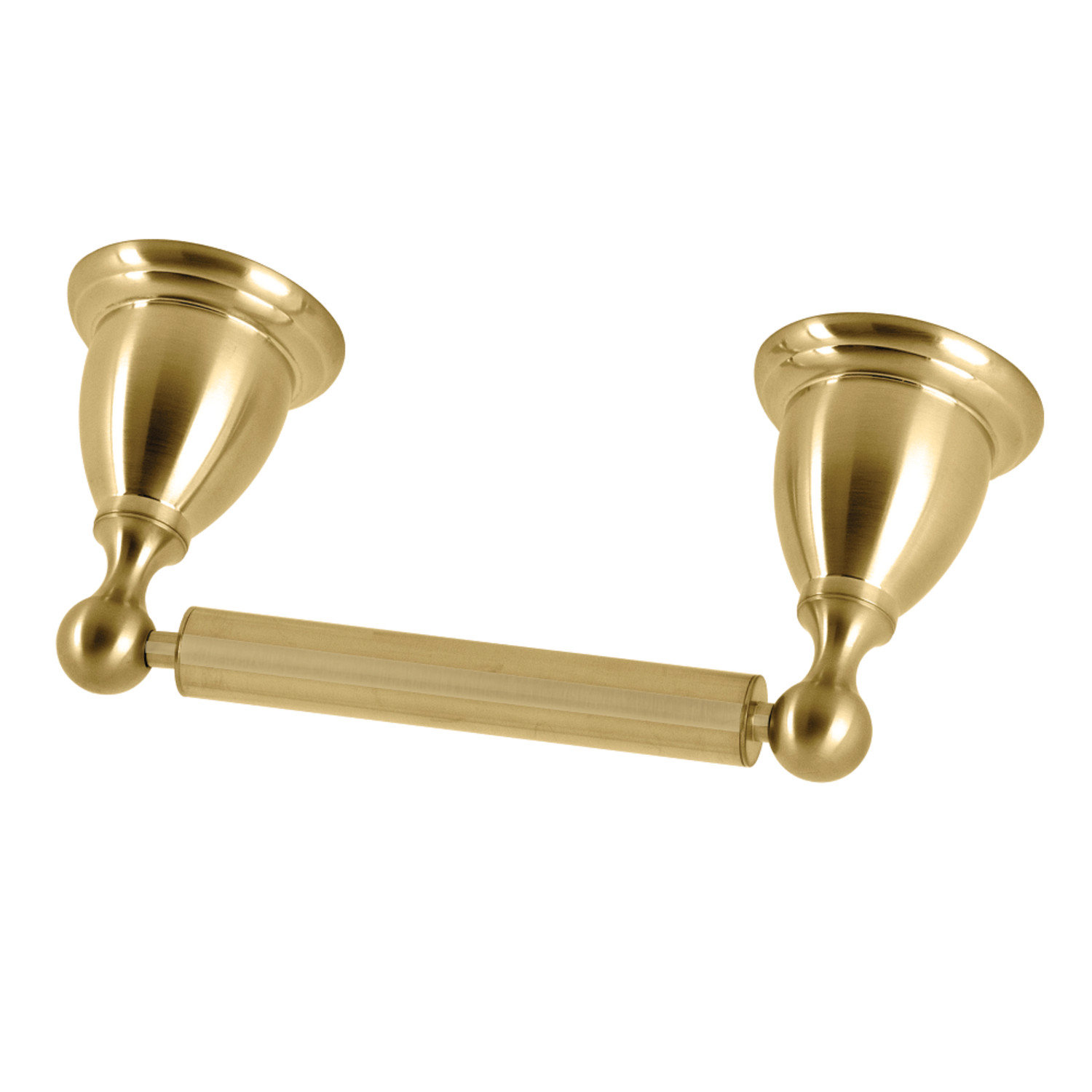 Kingston Brass Heritage Toilet Paper Holder, Brushed Brass