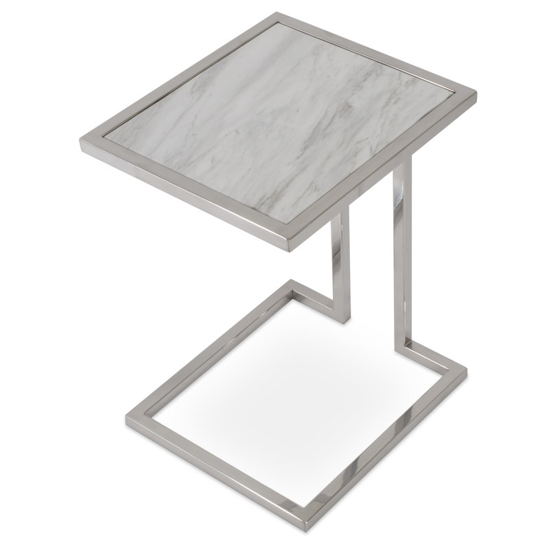 HUDSON END TABLE MARBLE