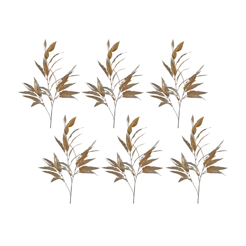Feuilles pulvérisées