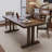 Light Walnut Rectangular Solid Wood Writing desk-693732022