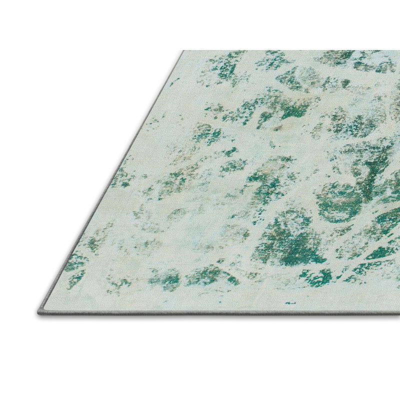 Abstract Indoor Rug, Runner 2' x 5'