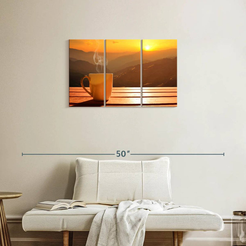  «Sunset Coffee, H 20 po x l 33 po
