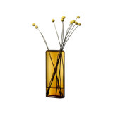 Layers Handmade Lead Free Crystal Table Vase