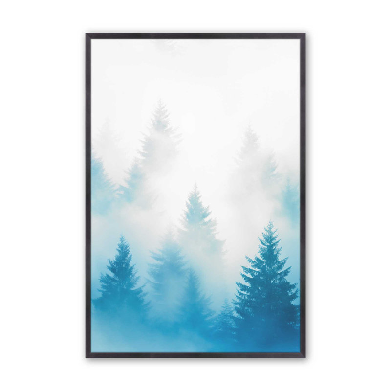 Frozen Echoes II, Cadre photo simple en zinc vieilli, H 11,25 po x l 9,25 po
