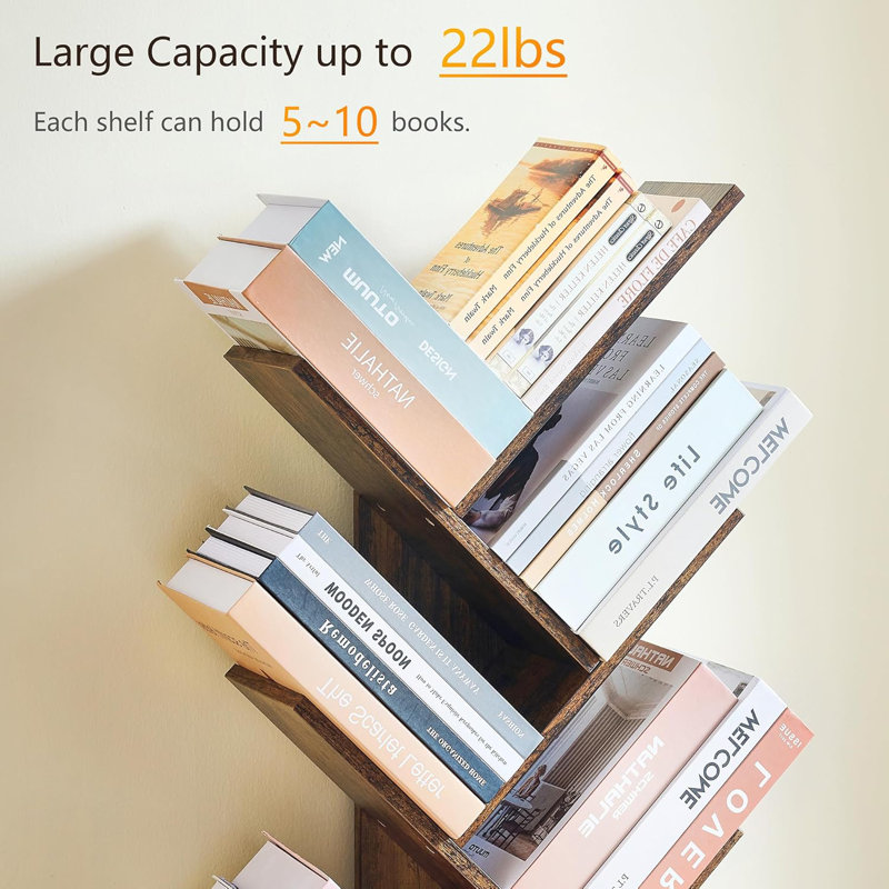 Jamod Book Cabinet Bookcase, Brown