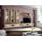 Flye 126" Modern Floating Wall Mounted Entertainment Center with 16-Color LED Lighting, High Gloss Finish-1782986131