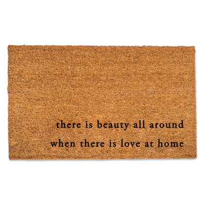 Jaxlyn Non-Slip Outdoor Doormat