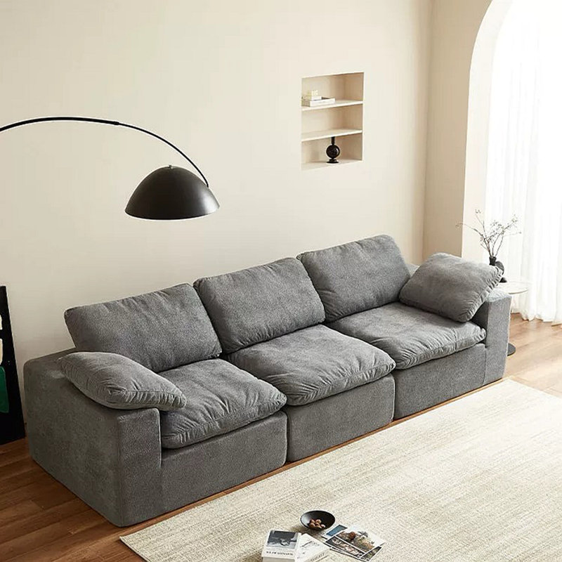 Canapé rembourré en tissu F-Concept Chenille