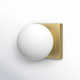 Isabeth Transparent Dimmable Bath Sconce
