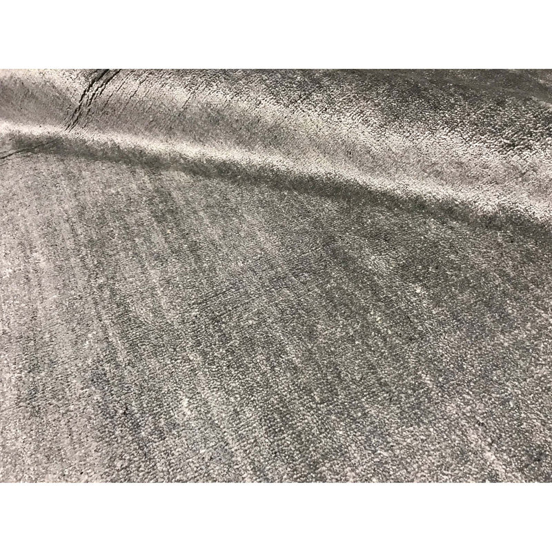 Gabbeh Area Rug in Gray, Rectangle 5'9" x 8'9"