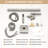 1 Handle Tub Filler Floor Mounted Waterfall Tub Faucet with Diverter and Hand Shower-99439726