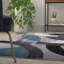 Tapis à motif géométrique moderne Chouquer-1010705432