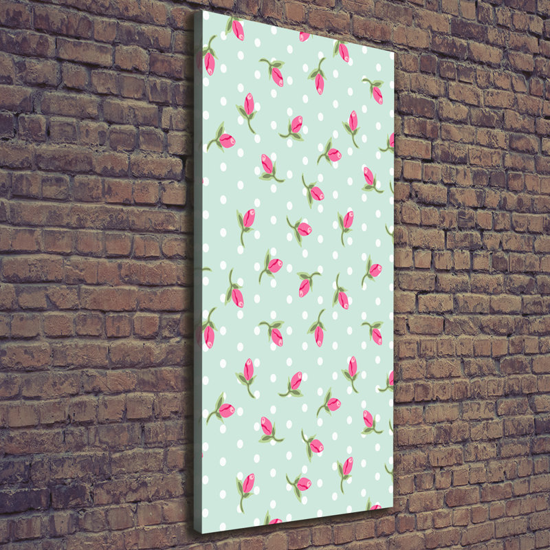 Roses - Wrapped Canvas Print