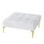 Tissu convertible futon avec pieds en métal-737118701