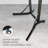 Steel Freestanding Adjustable Bike Rack