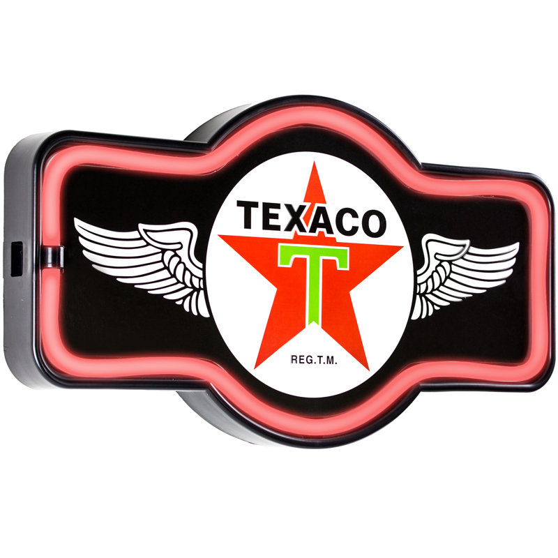 Texaco 9.5'' Transportation Themed Marquee Sign