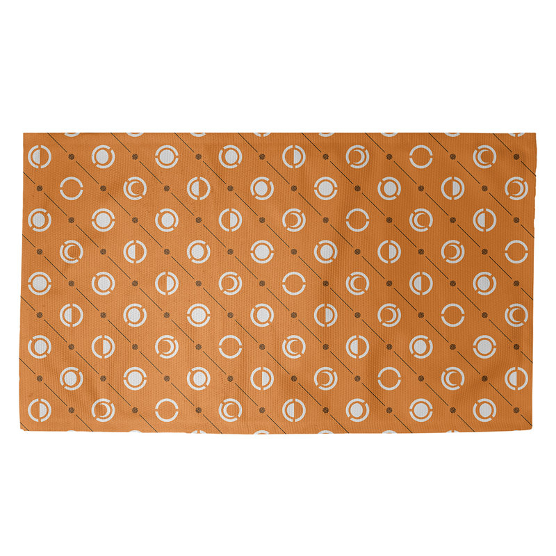 Skeffingt Polka Dots Indoor Rug, Rectangle 2' x 3'