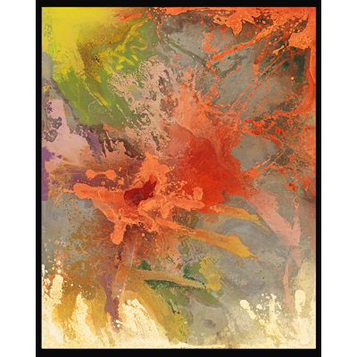 Coral Burst II Painting