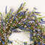 22" Artificial Farmhouse Twig Spring Summer Berry Greenery Leaves Wildflower Front Door Wreath-375111148