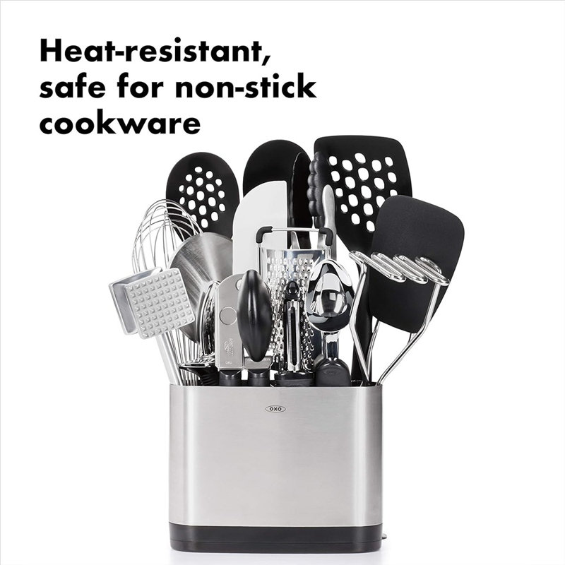 OXO 15-Piece Stainless Steel Everyday Kitchen Tool Set - Thumbnail 2