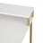 Industrial Writing Desk, Gold
