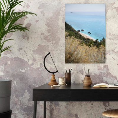 Contemporary Art Serene Tranquil Abstract Coastal Art - Print