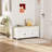 43.5" Entryway Bench with Hidden Shoe Storage and Cushion-963611081