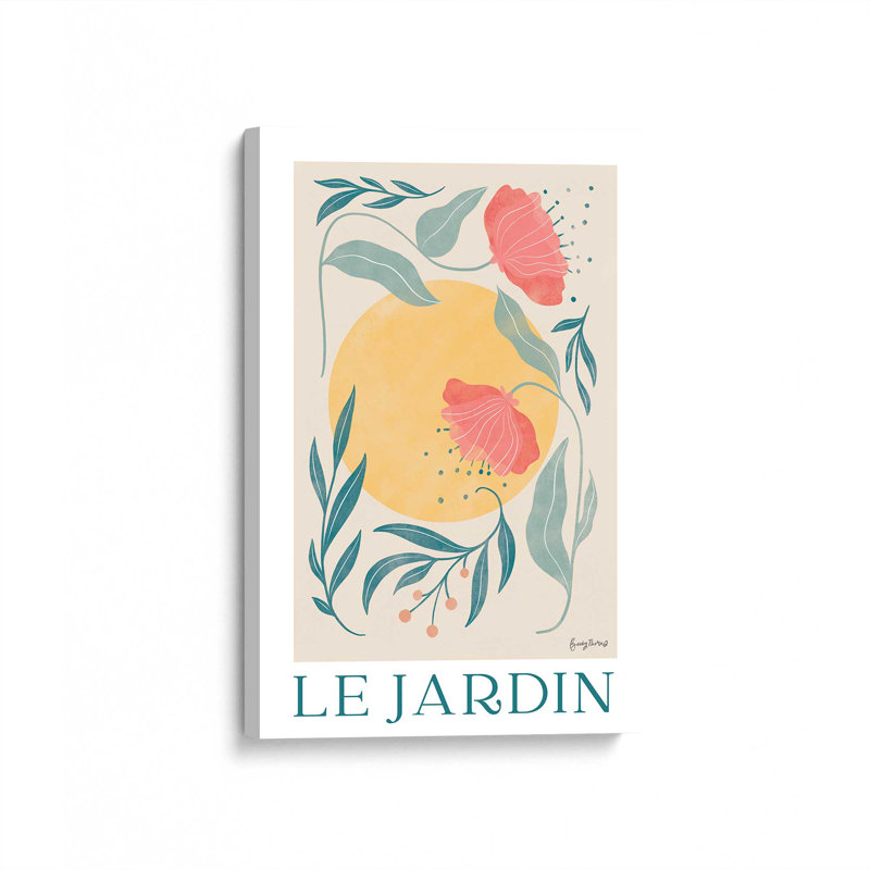 Sunlit Garden, reproduction sur toile, Toile tendue, H 12 po x l 8 po x P 1,25 po