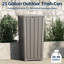 Poubelle à grain de bois imperméable 23 gallons-117293002