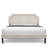 Toman Steel Bed Frame Upholstered with Headboard, No Boxing Needed-1589773746-1557455445