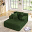 Méridienne rembourrée en velours côtelé rembourré avec assise profonde Living Room