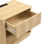 Table de chevet avec prise et port USB, table de chevet moderne avec station de charge et tiroir de rangement, conception moderne pour les petits espaces