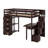 Twin Loft Bed With Drawers,Desk And Stairs-951085506
