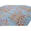 Hand Knotted Wool Area Rug in Blue