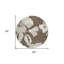 Tapis beige rond 8 po