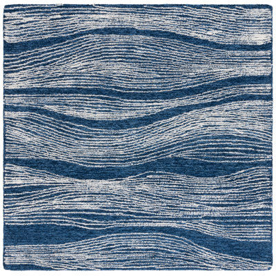 Mahli Hand Tufted Wool Pile Abstract Rug