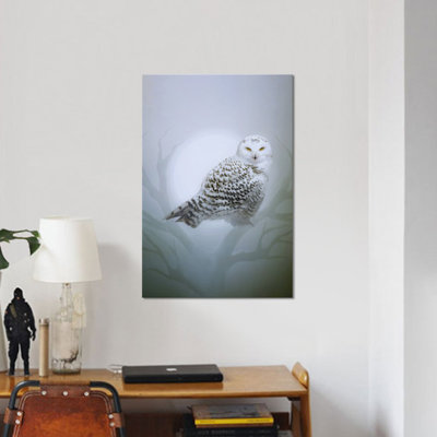 " Snow Owl " by Bente Schlick
