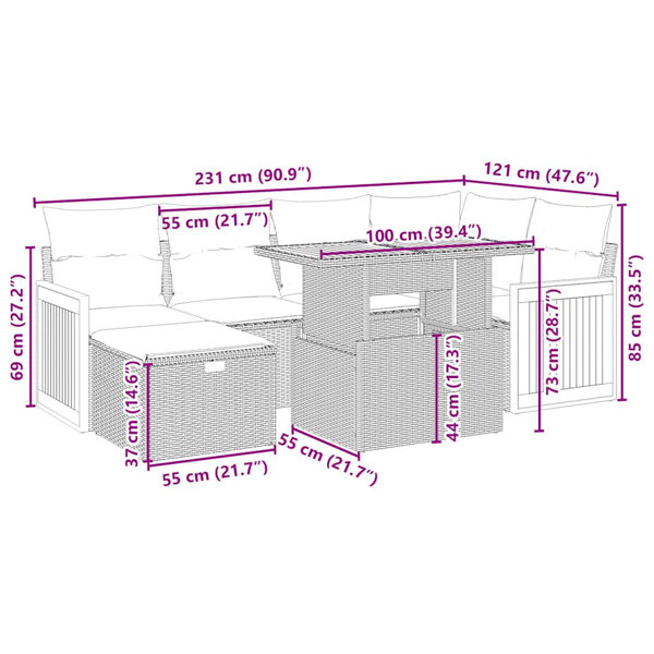 Dimensions du produit