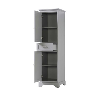 Armoire de rangement pour salle de bain 20 pouces en gris